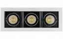 Arlight 024136 Светильник светодиодный CL-KARDAN-S260x102-3x9W Warm (белый/черный, 38 deg)