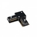 Arlight 024042 Коннектор угловой LGD-2TR-CON-L-BK (C)