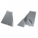 Arlight 026731 Заглушка для ALM-GLASS-6 с опорой (правая, глухая)
