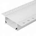 Arlight ARH-LINIA72-FANTOM-2000 ANOD 025025 Профиль 2000x36x125 мм