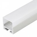 Arlight SL-LINE-2011M-2500 ANOD+OPAL SQUARE 025870 Профиль с экраном 2500x11x20 мм