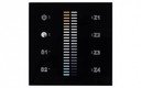 Arlight 021062 Панель сенсорная Sens SR-2830B-AC-RF-IN Black (220V, MIX+DIM, 4 зоны)