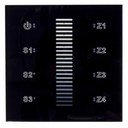 Arlight 020240 Панель сенсорная SR-2300TS-IN Black (DALI, DIM)