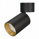 Arlight 027550 Светильник светодиодный SP-POLO-SURFACE-FLAP-R85-15W Warm3000 (черный, вставка золото)