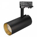 Arlight 027460 Светильник светодиодный SP-POLO-TRACK-LEG-R85-15W White5000 (черный, вставка золото)