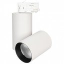 Arlight 027443 Светильник светодиодный SP-POLO-TRACK-TURN-R85-15W White5000 (белый, вставка черная)