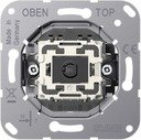 Jung LS1912 K 507 EU Выключатель одноклавишный (10 А, механизм, перекрестный, скрытая установка)