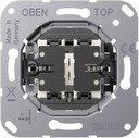 Jung LS1912 K 505 EU Выключатель двухклавишный (10 А, механизм, скрытая установка)
