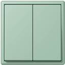 Jung Le Corbusier LC99532041 Клавиша двойная (vert anglais clair)