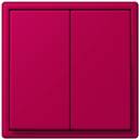 Jung Le Corbusier LC99532101 Клавиша двойная (rouge rubia)