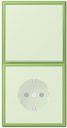 Jung Le Corbusier LC98232051 Рамка 2-постовая (универсальная, vert 31)