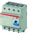ABB 2CCF544110E0250 Выключатель дифференциального тока четырехполюсный 25 А 30 мА (тип А)