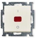 ABB Basic55 2CKA001020A0093 Выключатель одноклавишный двухполюсной (20 А, индикация, под рамку, скрытая установка, chalet-белый)