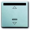 ABB Future Linear 2CKA006020A1383 Накладка светорегулятора/жалюзи (ИК-управление, подсветка, маркировка, серебристо-алюминиевая)
