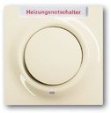 ABB Impuls 2CKA001753A0068 Клавиша одиночная (красная линза, поле для надписи, подсветка, слоновая кость)