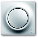 ABB Impuls 2CKA001753A0073 Клавиша одиночная (символ "свет", подсветка, серебристо-алюминиевый)