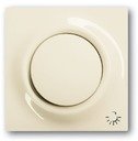 ABB Impuls 2CKA001753A0072 Клавиша одиночная (символ "свет", подсветка, слоновая кость)