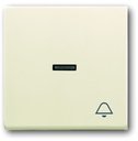 ABB Carat/Future Linear/Solo 2CKA001751A2746 Клавиша одиночная (линза, "звонок", слоновая кость)