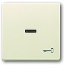 ABB Carat/Future Linear/Solo 2CKA001751A2747 Клавиша одиночная (линза, "ключ", слоновая кость)