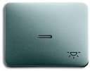 ABB Alpha Nea, Alpha Exclusive 1751-0-2839 Клавиша одиночная ("свет", подсветка, титан)