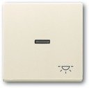 ABB Carat/Future Linear/Solo 2CKA001751A2745 Клавиша одиночная (линза, "свет", слоновая кость)