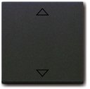 ABB Династия/Carat/Future Linear 2CKA006430A0326 Клавиша жалюзийного выключателя (маркировка, антрацит/черный)