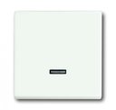 ABB Future Linear 2CKA006599A2963 Накладка светорегулятора нажимного (подсветка, белый бархат)