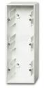 ABB Future Linear 2CKA001799A0955 Коробка тройная открытого монтажа (универсальная, белый бархат)
