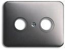 ABB Alpha Exclusive/Alpha Nea 1753-0-1126 Накладка двойной телевизионной розетки (TV+Radio, платина)