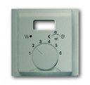 ABB Impuls 2CKA001710A3735 Накладка терморегулятора поворотного (с переключателем, шампань-металлик)
