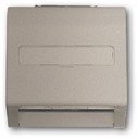 ABB Impuls 2CKA001753A5499 Накладка с суппортом (поле для надписи, шампань-металлик)