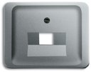 ABB Alpha Exclusive/Alpha Nea 1710-0-3348 Крышка розетки телекоммуникационной (RJ12/RJ45, титан)