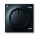 ABB Impuls 2CKA006430A0378 Накладка выключателя жалюзи (с возм. подсветки, маркировка, черный бархат)