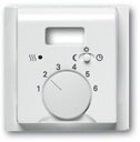 ABB Impuls 2CKA001710A3733 Накладка терморегулятора поворотного (с переключателем, белая)