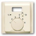 ABB Impuls 2CKA001710A3776 Накладка терморегулятора поворотного (с переключателем, слоновая кость)