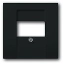 ABB Династия/Carat/Future Linear 2CKA001710A3613 Крышка для информационной розетки (USB/VGA/HDMI, антрацит/черный)