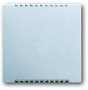 ABB Future Linear 2CKA006599A2885 Накладка для усилителя мощности (маркировка, серебристо-алюминиевая)