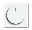 ABB Future Linear 2CKA006599A2961 Накладка светорегулятора поворотного (подсветка, белый бархат)