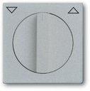 ABB Future Linear 2CKA001710A3661 Накладка для поворотного жалюзийного выключателя (маркировка, серебристо-алюминиевая)
