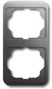 ABB Alpha Nea 1754-0-1660 Рамка 2-постовая (вертикал., платина)