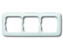 ABB Reflex 2CKA001754A3732 Рамка 3-постовая (поле для надписи, горизонт, альпийский-белый)