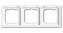 ABB Future Linear 2CKA001754A4369 Рамка 3-постовая (горизонтальная, поле для надписи, белая)