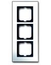 ABB carat 2CKA001754A4362 Рамка 3-ая (хром)