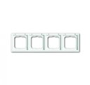 ABB Future Linear 2CKA001754A4370 Рамка 4-постовая (горизонтальная, поле для надписи, белая)