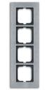 ABB carat 2CKA001754A4257 Рамка 4-постовая (сталь)
