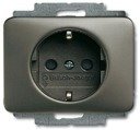ABB Alpha Exclusive/Alpha Nea 2013-0-4458 Розетка (16 А, под рамку, шторки, с/у, з/к, платина)