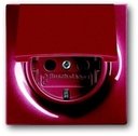 ABB Impuls 2CKA002018A1491 Розетка Schuko (16A, под рамку, с/у, з/к, крышка, ежевика)