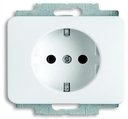 ABB Alpha Exclusive/Alpha Nea 2011-0-6227 Розетка (16 А, под рамку, с/у, з/к, белая матовая)