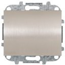 ABB Olas 8400 AL Заглушка с суппортом (полированная сталь)