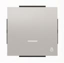 ABB Sky Niessen 2CLA856200A1301 Клавиша электронного выключателя с таймером (подсветка, серебристый алюминий)